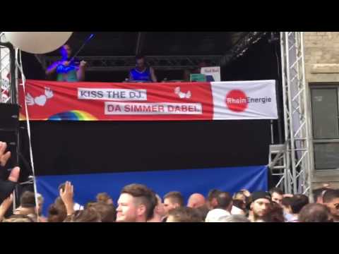 Alejandro Alvarez & Dylan Naylor @ Cologne Pride Street Festival @ Tanzbühne am Gürzenich - 3-7-2016