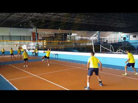 Torneio Peteca Dezembro de 2017   Final A   1º set  Defesas esquerda Eder