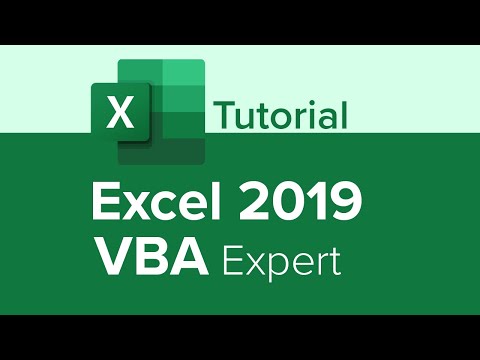 Excel 2019 VBA Beginner Tutorial
