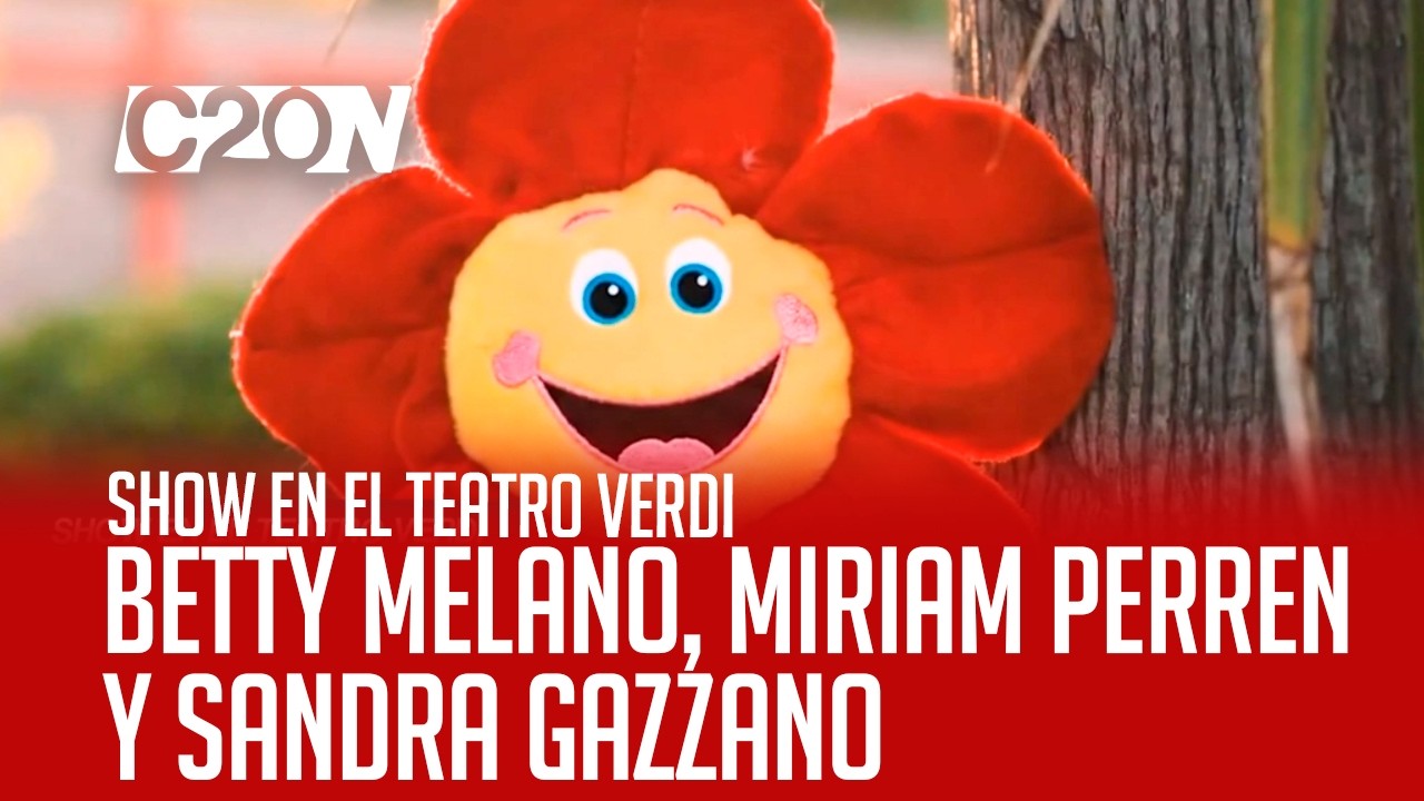 C20 Noticias | Show en el Teatro Vedi - Betty Melano, Miriam Perren y Sandra Gazzano