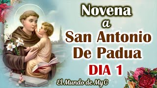 PRIMER DIA DE LA NOVENA A SAN ANTONIO DE PADUA 💛  Admirable fe de San Antonio 🙏🙏