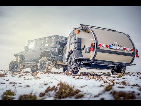 ProCamp - mini-caravan Bushcamp PRE 2019 - winter adventure