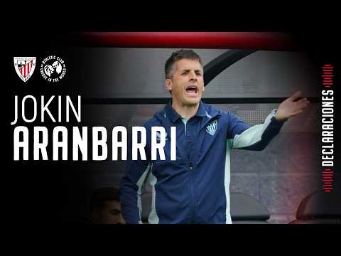 Imagen de portada del video 🎙️Jokin Aranbarri I post Bilbao Athletic 1-1 Arenas Club l Primera Federación 2025-26 J27