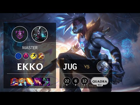Ekko Jungle vs Volibear - EUW Master Patch 10.24