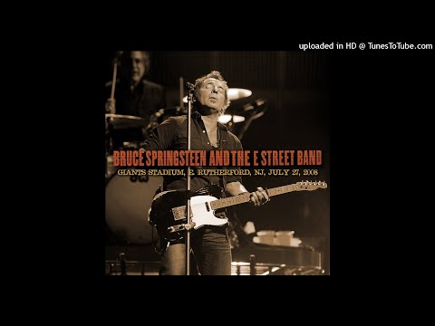 Bruce Springsteen Tenth Avenue Freeze Out Giants Stadium New Jersey 27/07/2008