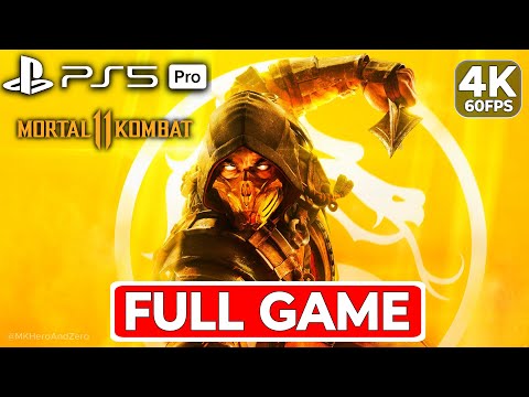 MORTAL KOMBAT 11 STORY MODE Gameplay Walkthrough FULL GAME [4K 60FPS PS5 PRO] - No Commentary