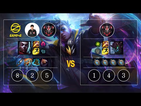 OZ BroCColi Ekko vs Maokai Jungle - KR GrandMaster Patch 10.11