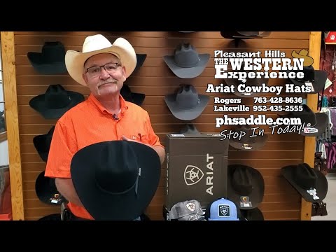 Ariat Cowboy Hats, Wool Felt Cowboy Hats, Fur Felt Cowboy Hats