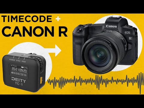 Timecode on Canon EOS R | Deity TC-1 + EOS R