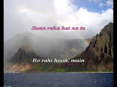 Sun raha hai na tu   Female version - Karaoke