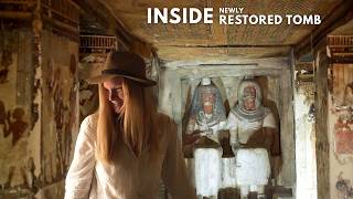 Egypt's Most Beautiful Noble's Tomb FINALLY Restored