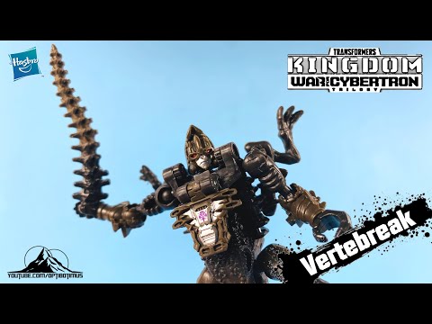 @TransformersOfficial Transformers Kingdom Core Class VERTEBREAK Video Review