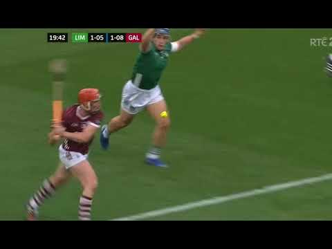 Conor Whelan Makes The Catch + Flashes Over Score - Limerick v Galway - 2023 Hurling Championship