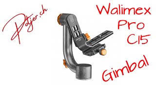 Review Gimbal Stativkopf Walimex Pro C15 [Deutsch] für Teleobjektive /  Affenschaukel