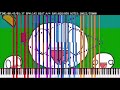 BLACK MIDI Parry Gripp It S Raining Tacos 55K Notes