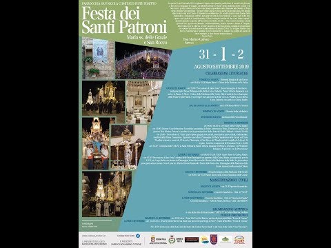 Toritto (Ba) 1/09/2019 - Festa dei Santi Patroni