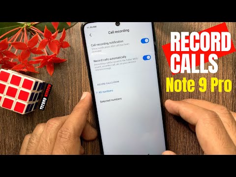 How to Record Calls Automatically in Redmi Note 9 Pro