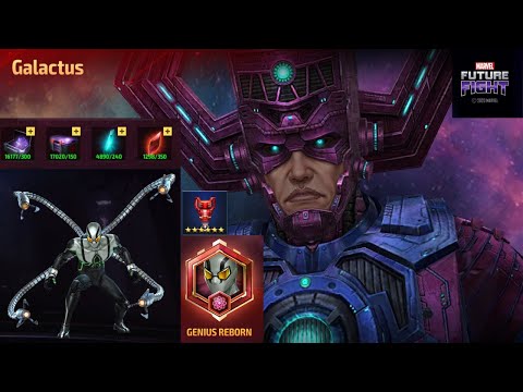 Lv. 70 Fully Awakened Superior Octopus (Lv. 6) VS GALACTUS GBR! - Good Enough? - Marvel Future Fight