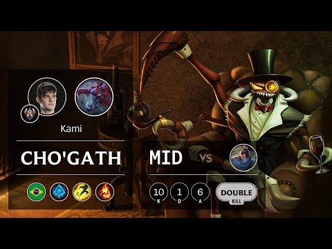 Cho'Gath Mid vs Yasuo - BR Challenger Patch 9.19