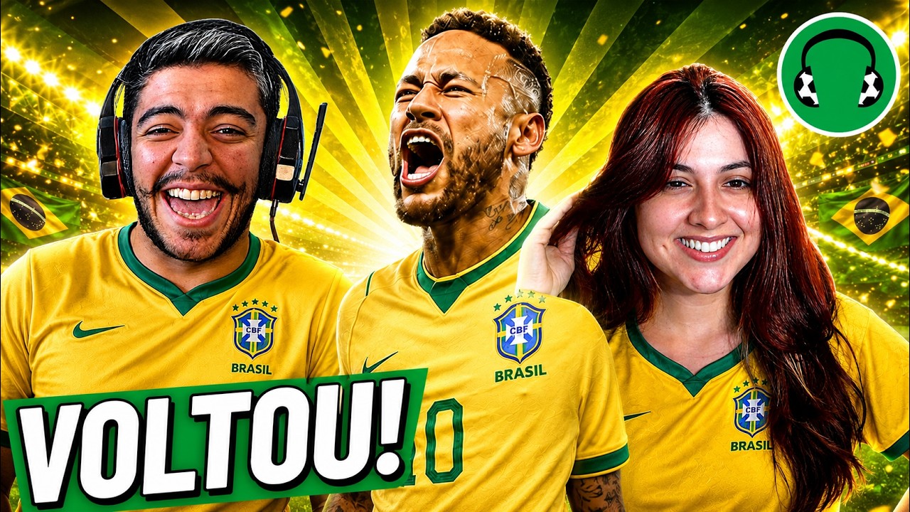 ♫ NEYMAR VOLTOU pt. 2 | Paródia Oh Quem Voltou - Dani Russo e MC Pocahontas | REACT
