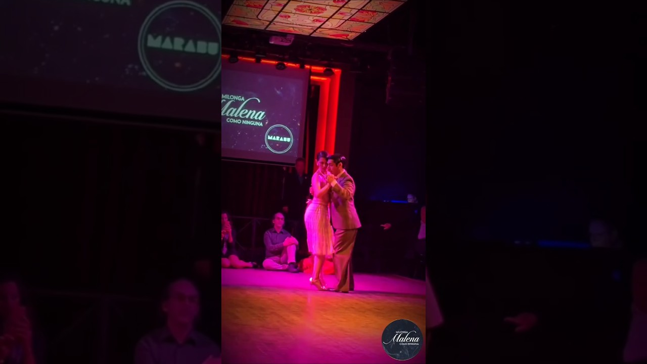 Celeste Cimino & Luciano Millaqueo en Milonga Malena!!