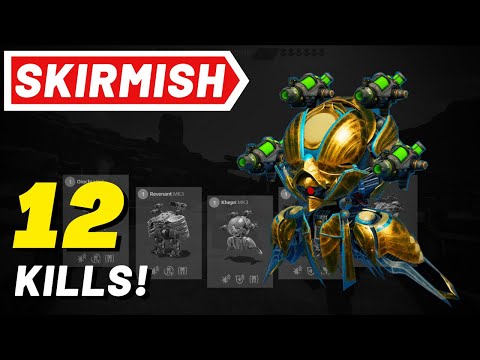 Khepri Toxin MK3 - War Robots Skirmish Gameplay (No Commentary)