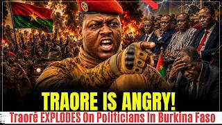 Traoré EXPLODES On Politicians In Burkina Faso: What He Said Is Shocking!!!