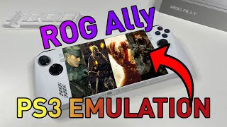 The ROG Ally Has Some of The Best PS3 Emulation Power Ever!
