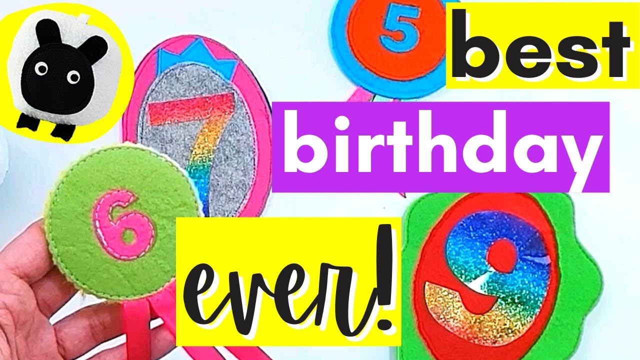 Birthday Pin DIY | Ooni Crafts | Sewing for Beginners | Empaths and Highly Sensitive People