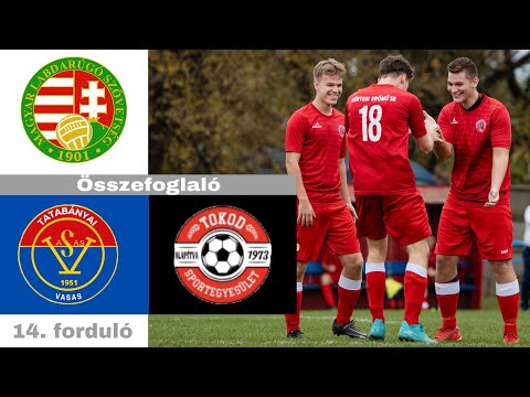 14. foruduló | Tatabányai Vasas 3 - 0 Tokod SE | U-19 | Összefoglaló |