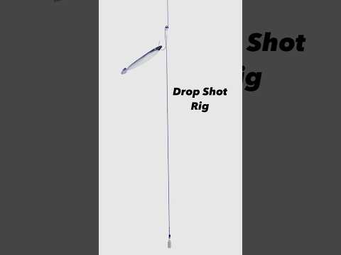 Drop Shot Rig - keeps your bait and lures off the bottom #fishing