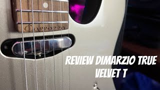 Video thumbnail for Review Captador DiMarzio True Velvet T Neck DP177 by Piguitars Oficial