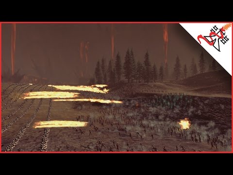 1872 IRONDRAKES vs 12500 ZOMBIES - Total War: WARHAMMER