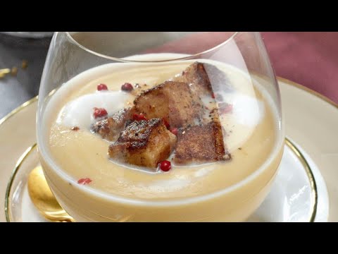 Recette Velouté de topinambours à l’ail