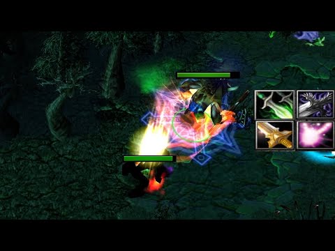 DOTA BRISTLEBACK BUTTERFLY + DIVINE RAPIER: CARRY STYLE (HARD GAME)