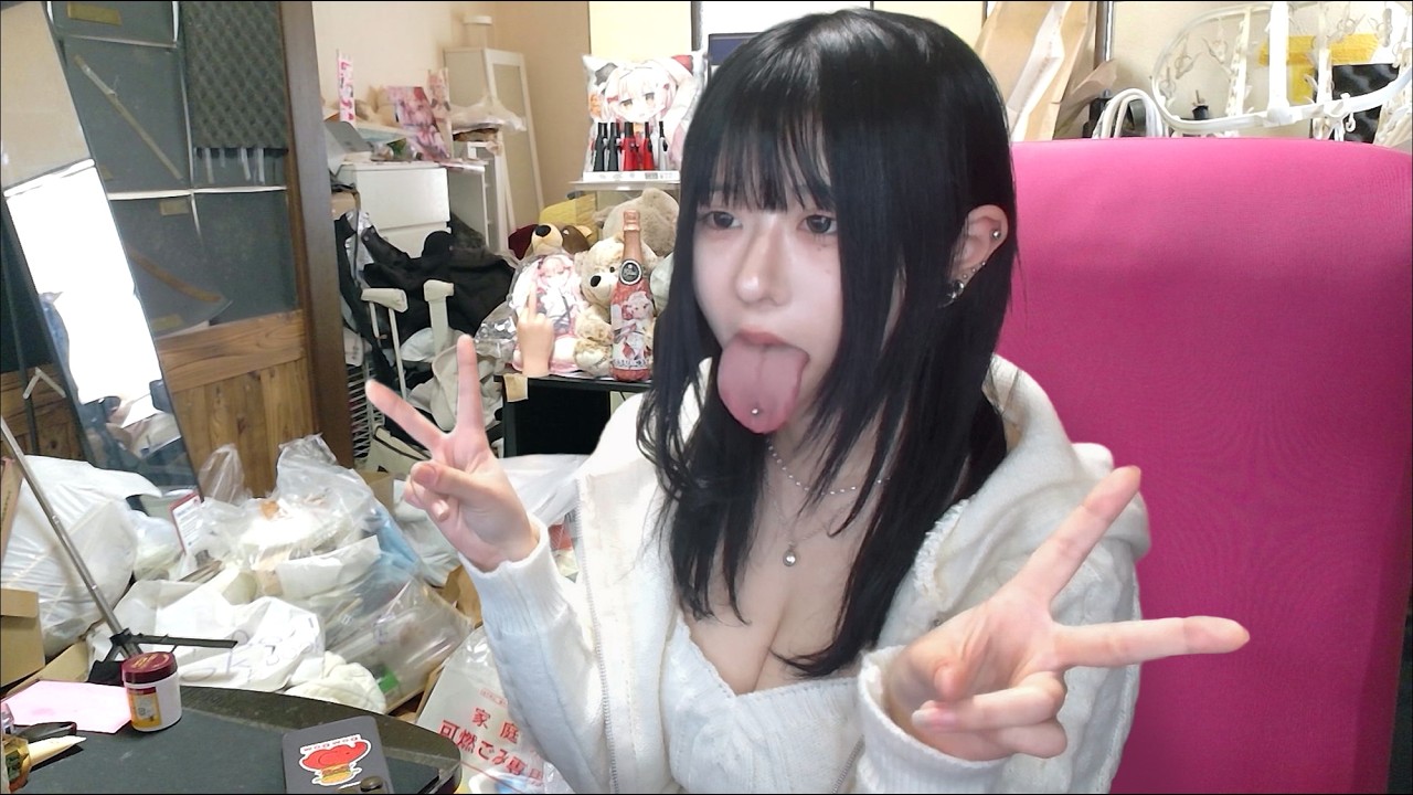 【顔出し】アラサー金髪独身女、ついに黒髪に染め直しました………‼️👊💥【べあもりゆるも / beamoriyurumo】