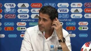 Hierro: "Seguir como seleccionador no es decisión mía"