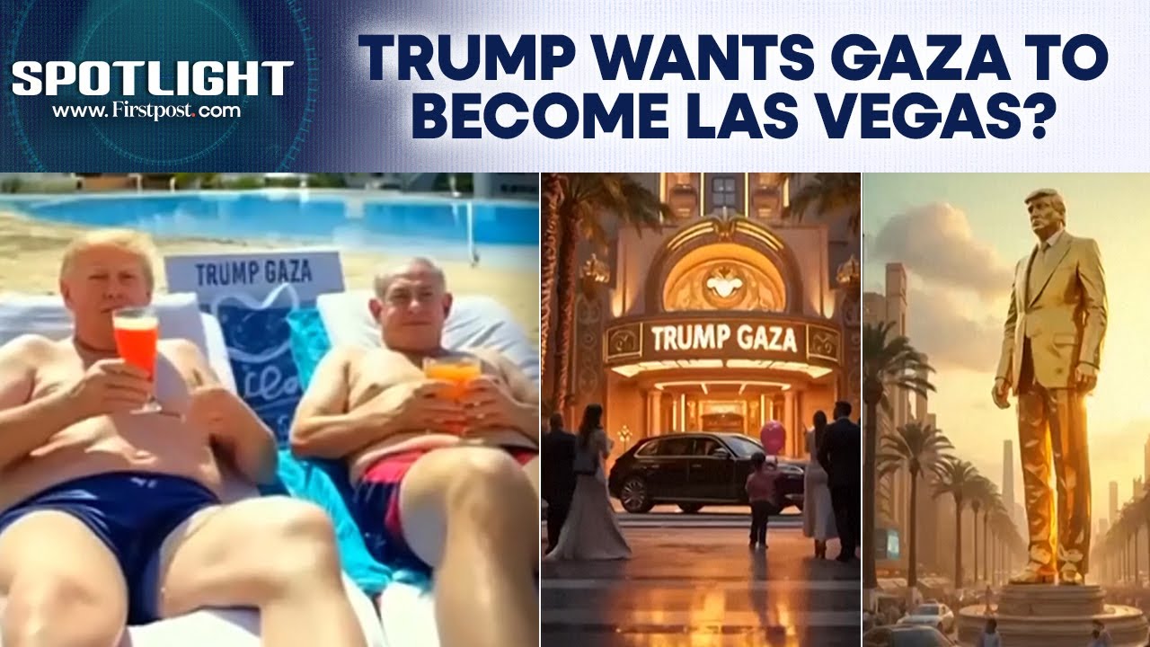 Trump Shares AI-Generated Gaza Video, Sparks Backlash |  Spotlight | N18G