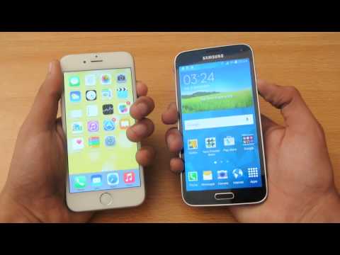 Samsung Galaxy S5 Android 5.0 Lollipop vs iPhone 6 iOS 8 Which is Faster?