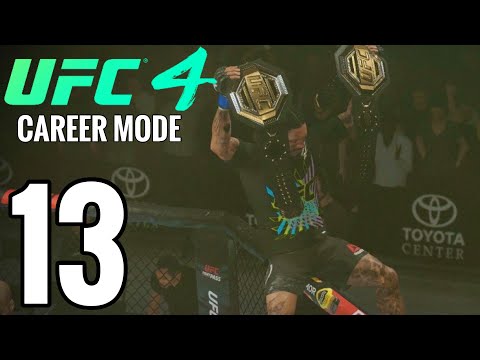 UFC 4 Bantamweight Career Mode Walkthrough Part 13 - THE SUPERFIGHT!