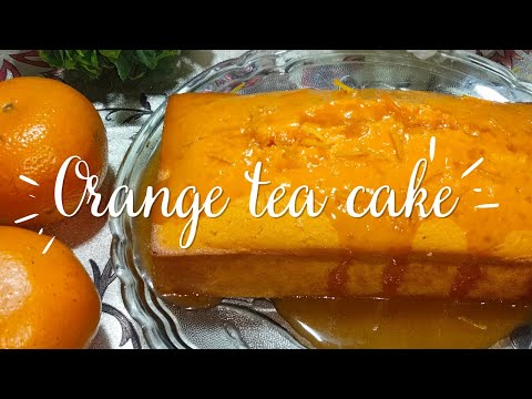 Amazing orange tea cake 🍊Tea time orange cake Recipe | by Kitchen With shabinajabbar