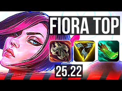 FIORA vs AATROX (TOP) | 12/2/7, Legendary | KR Master | 25.22