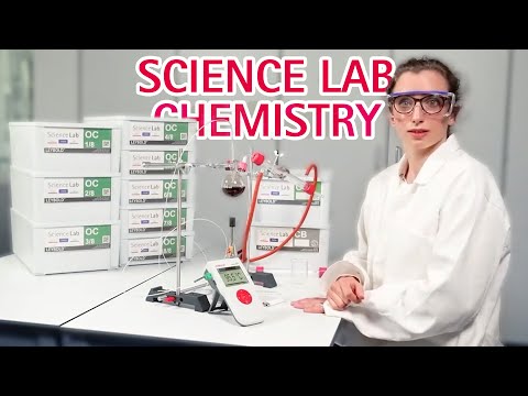 SCIENCE LAB CHEMISTRY: This is how distillation works in a student experiment!