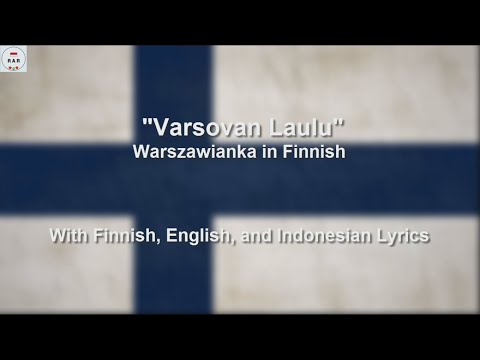 Varsovan Laulu - Warszawianka in Finnish - With Lyrics
