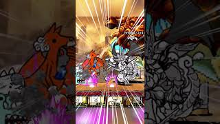 マンボ王が強いだけじゃないですか…！【にゃんこ大戦争】　 #にゃんこ大戦争　 #ゆっくり実況　#shorts