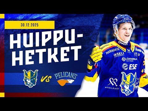 Huippuhetket: Jukurit–Pelicans 30.12.2025