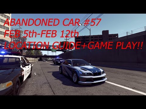Need For Speed Payback Abandoned Car #57 Location Guide+Game Play!!