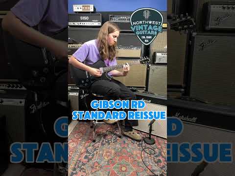*Video* Gibson RD Standard Reissue Black USA - 2009 image 26
