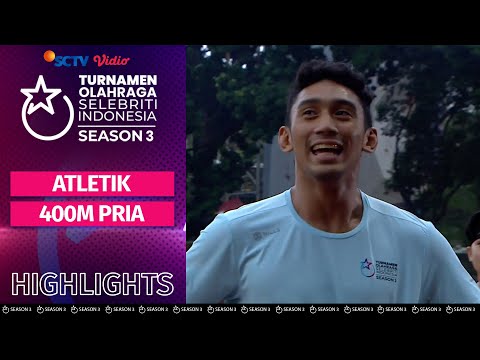Highlights Atletik 400M Pria | TOSI Season 3