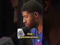 Paul George: 'We've got to do better' #shorts